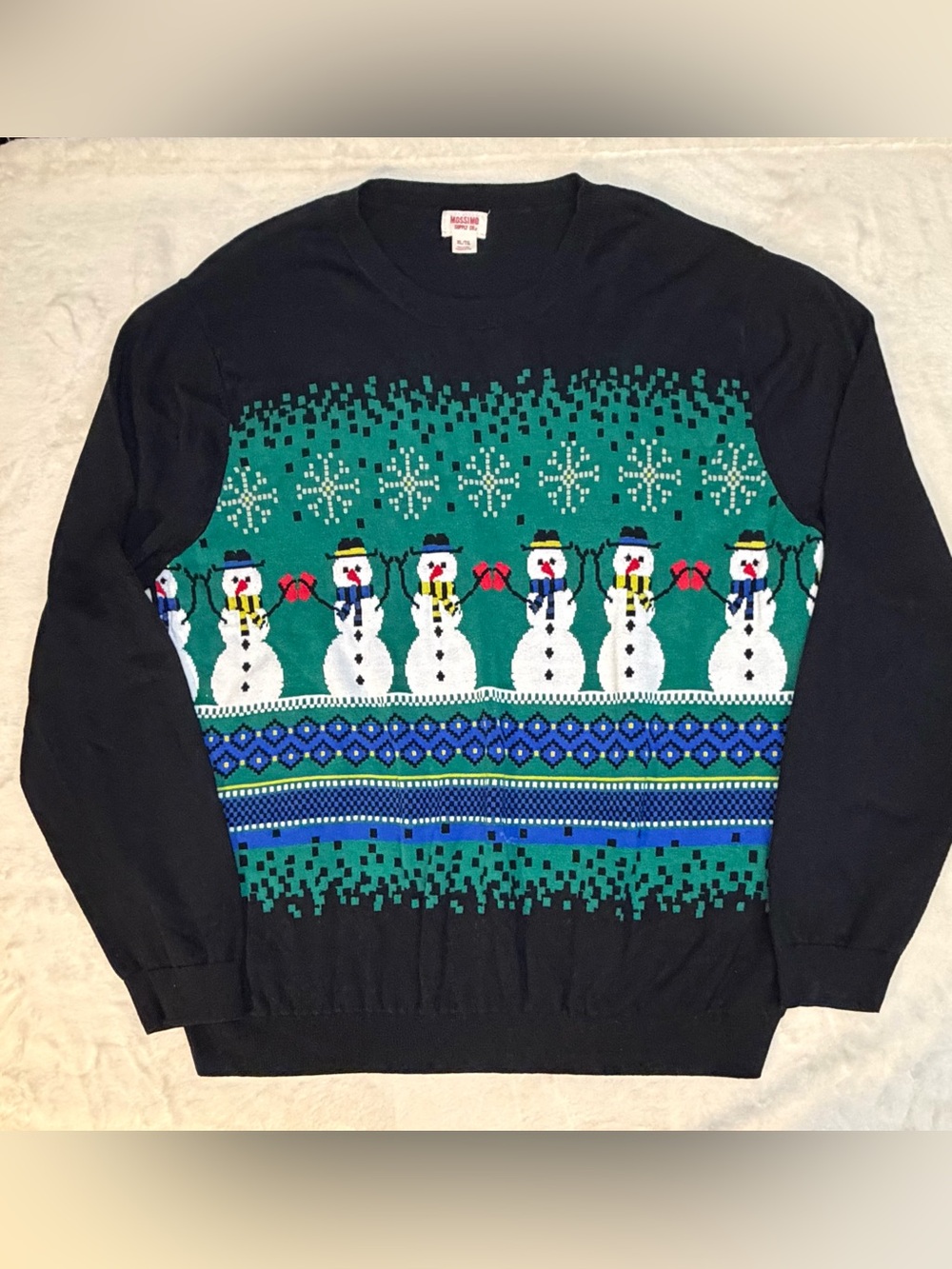 Cozy Snowman Crewneck Sweater